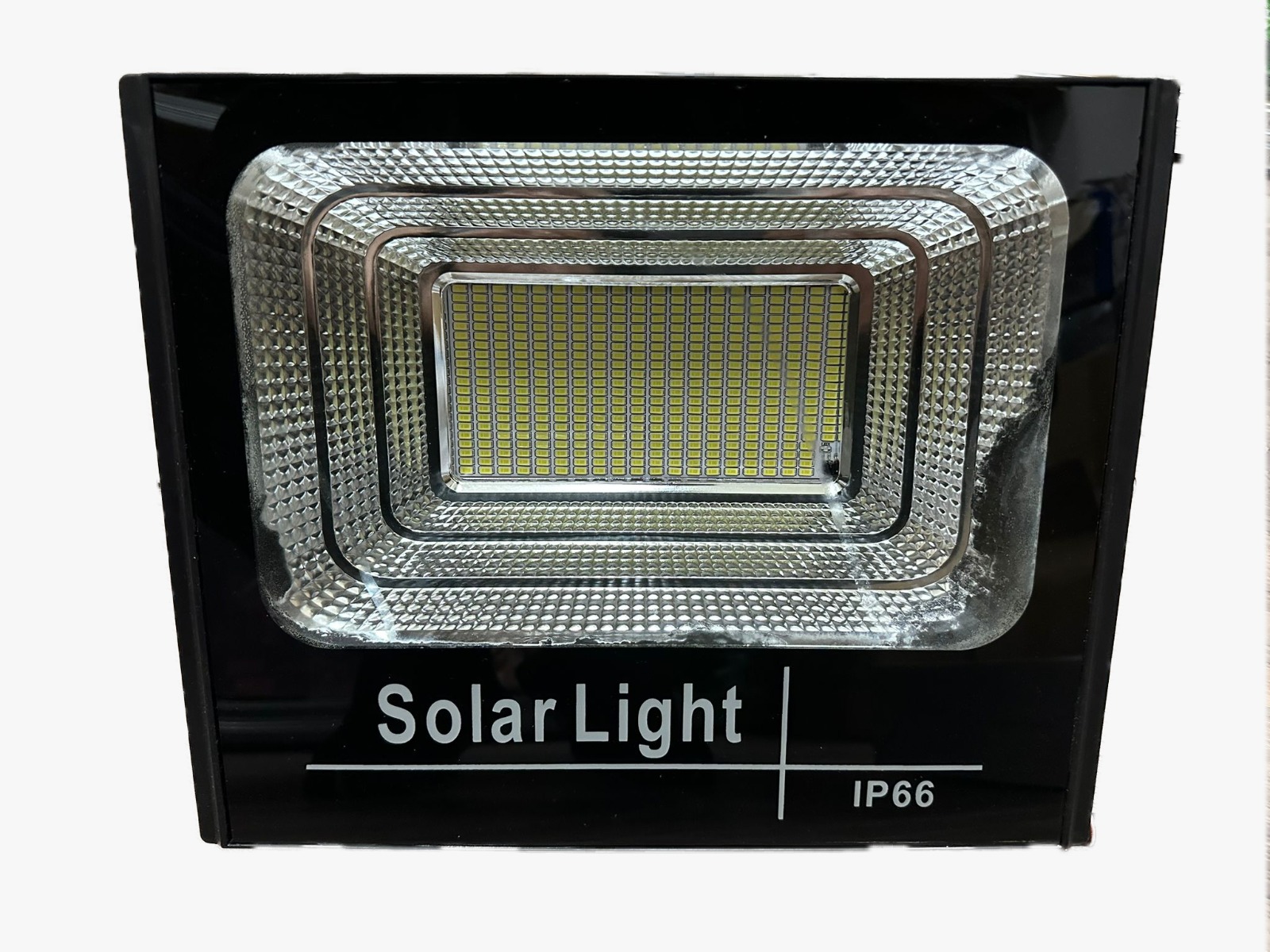 RESIGILAT Kit proiector solar 100w cu telecomanda (GEAM PATAT)